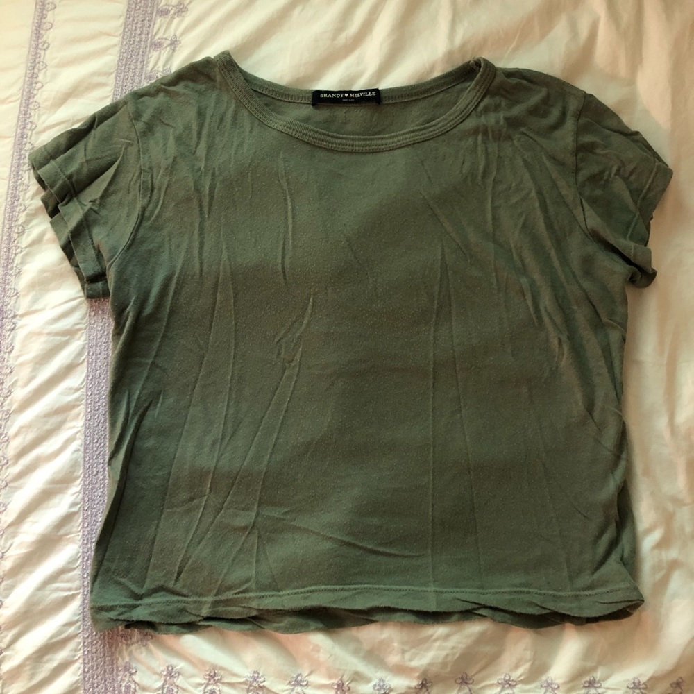 Green Brandy Melville T-shirt